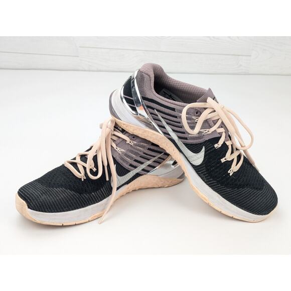 Nike Womens Metcon DSX FK Bionic 904659-001 Black Running Shoes Sneakers Sz 10 - Picture 5 of 7